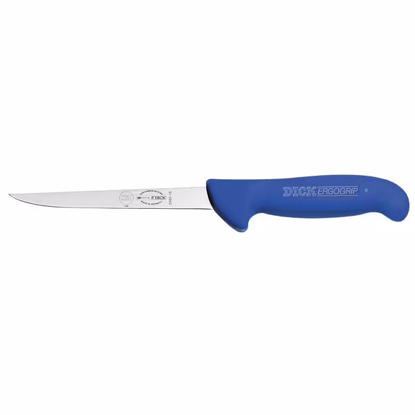 F. DICK | ErgoGrip - cuțit de dezosat - lamă flexibilă dreaptă: 150mm