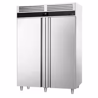 Szafa mroźnicza PREMIUM – stal nierdzewna – GN 2/1 – 1400 L – z 2 drzwiami – z izolacją 60 mm