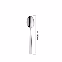 (12 pcs) Dessert spoon Luca - 18/10 stainless steel - 140mm