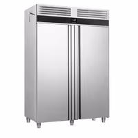 Frigoriferu tal-forn tal-azzar inossidabbli premium – 600 x 400 – 1,700 litri – b'2 bibien