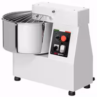 Spiralna miješalica za tijesto - 53 l / 44 kg - 2 brzine - s fiksnom posudom - s mehaničkim timerom - 400 V - za pizzu i kruh