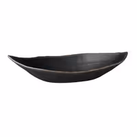 (6 adet) Kase - Melamin - MARONE - 0,9L - 360x190mm - Derinlik:80mm - Siyah/Kahverengi