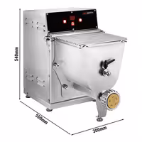 Profesionalni Električni stroj za izradu tjestenine - 8,0 kg/h - 370 W - Ø 57 mm