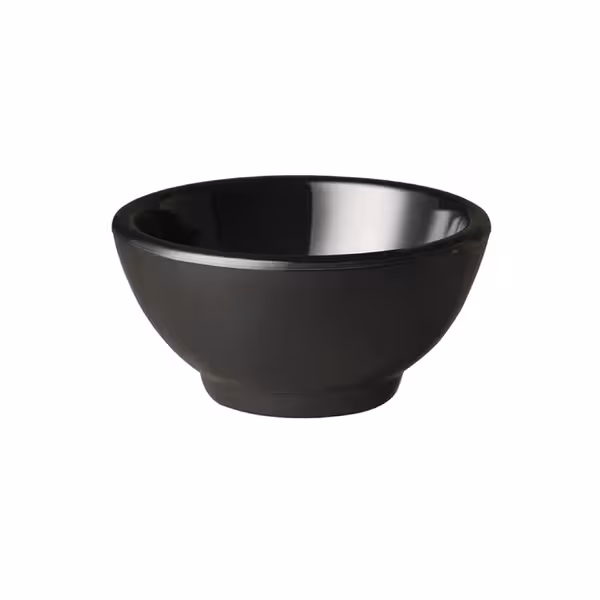 (6 adet) Ramekin (Sos Kasesi) - PURE - Melamin - 20ml - yuvarlak - Ø57mm - Siyah