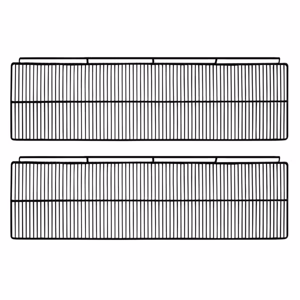 (2 kom) Potporna rešetka - 1230x320 mm - crna - plastificirano - za Barkühltisch BKTLG320S & BKTG320S