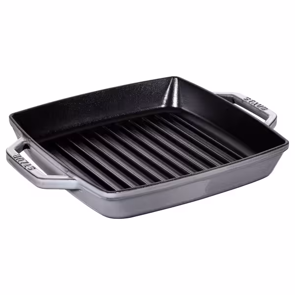 STAUB | GRILL PANNAS - Grilpanna - 230x230 mm - čuguns - grafīta pelēks