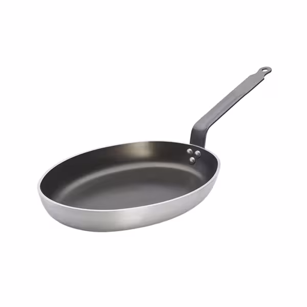DE BUYER | CHOC RESTO INDUCTION - Balık tavası - 360x260mm - oval