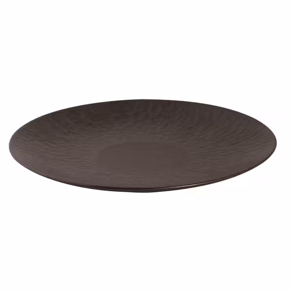(6 adet) RUST - Düz Tabak - Yuvarlak Düz - Steinzeug, Ø270mm, Kahverengi