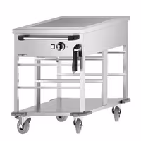 Carrinho de banho-maria - 2x GN 1/1 - 1 kW