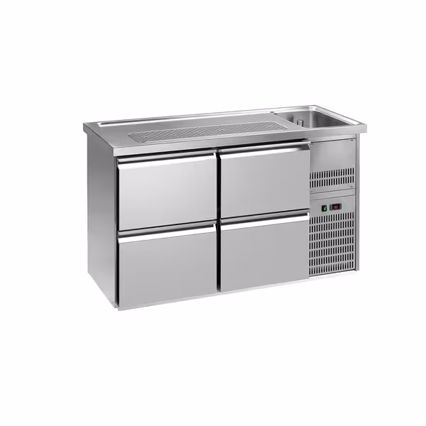 Pivski štand PREMIUM PLUS - 1550x700 mm - 4 Ladice