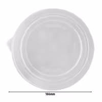 (60 pcs) Reusable Lid - 166x157mm - Clear