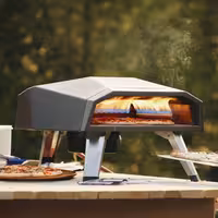 (2 Stück) Outdoor Pizzaofen Gas - für Ø 40cm Pizza - bis 500°C - inkl. Tragetasche