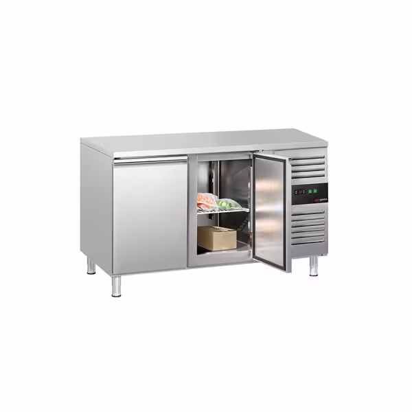 Zamrzni pult ECO - 1360x700 mm - 282 l - Ventilirano hlađenje - s 2 vrata