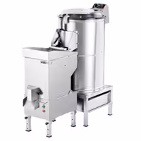 Elektromos Burgonyahámozó gép - 600 kg/h - 30 kg/ciklus - 1500 W - 400 V