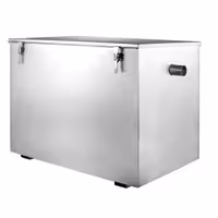 Profesionalni separator masti - 132 l - do 200 obroka/dan - sukladno EN 1825 - inox - s kuglastim ventilom