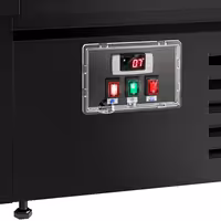 Commercial Island Chiller - 2580x1063mm - 340 Litres - Open-Top - Black