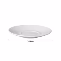 (12 adet) BUDGETLINE - Fincan Tabağı - Ø145mm - Beyaz