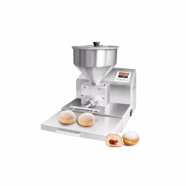Automatski stroj za punjenje - za kreme – za punjenje krafni i kroasana - kapacitet posude 8 l - 100 W