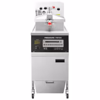Električni visokotlačni friteza za duboko prženje s filtracijskim sustavom – 24 litre – 13,5 kW – digitalni