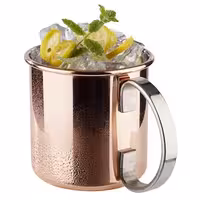(6 adet) Kahve Kupası MOSCOW MULE - 450ml - Bakır