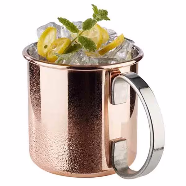 (6 adet) Kahve Kupası MOSCOW MULE - 450ml - Bakır