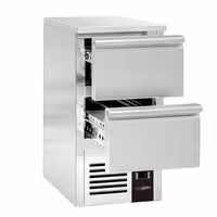 Rashladni pult PREMIUM - 450x700 mm - 102 l - Statičko hlađenje - s 2 ladica