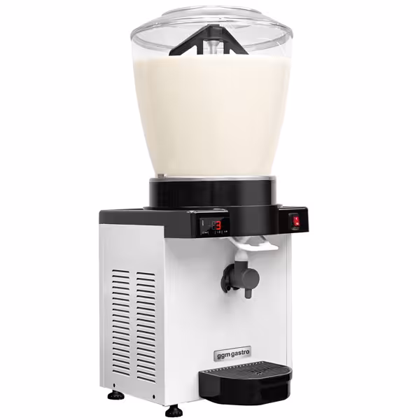 Köpüklü Ayran Dispenseri - 22 Litre - 500W - Karıştırıcılı 1 polikarbon hazneli - Beyaz