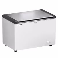 LIEBHERR | Tiefkühltruhe - 404 Liter - mit Edelstahldeckel - Weiß