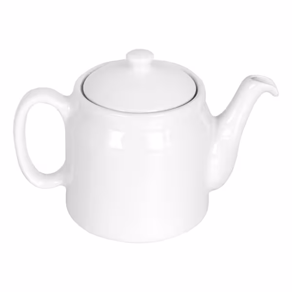 Çay Demliği - 1,2L - Porselen - Beyaz