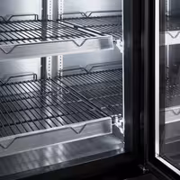 Commercial Beverage Display Fridge - 800 litres - with 1 glass door & advertising display