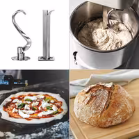 Ζυμωτήριο - 20 Λίτρα / 8 kg - 2 Ταχύτητες - με Σταθερό Κάδο