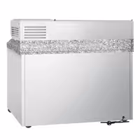 Pizzakylbänk PREMIUM - 1400x700 mm - 6 GN 1/2‑lådor - inkl. kylränna - 6x GN 1/4