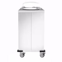 Tallriksdispenservagn - med värme - 1 kW - med hjul - 50 tallrikar - för tallrikar Ø 240–290 mm