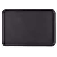 (6 komada) CAMBRO | Pladanj od stakloplastike - Pravokutan - 650x450 mm - Visoki profil - Crna boja
