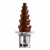 Commercial Chocolate Fountain - Cascade Waterfall - 6-Tier - Capacity: 8kg - 300W - Height: 840mm