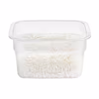 (6 pieces) CAMBRO | CAMSQUARES® FreshPro Square Food Containers – 0.47 L – Clear – Dishwasher Safe