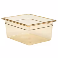 (6 szt.) CAMBRO | Pojemnik GN 1/2 H-PAN™ – wysokość: 150 mm – odporny na wysoką temperaturę – bursztynowy