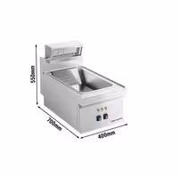 Podgrzewacz do frytek – 1x GN 1/1 – 1,17 kW – seria MARIO