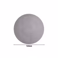 (6 adet) SELTMANN WEIDEN | Coupe tabak - düz - Ø 165 mm - Gri