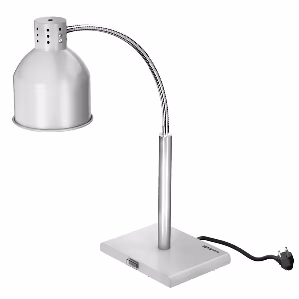 Infracrvena grijaća lampa – 250 W – Ø 174 mm – fleksibilno podesiva – srebrna