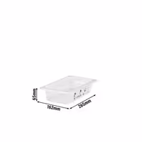 (6 komada) CAMBRO | SafeTrak – GN 1/4 polipropilenski spremnik – neprozirni – Visina: 65 mm