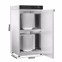 Grijač tanjura - grijani - 750 W - 60 tanjura