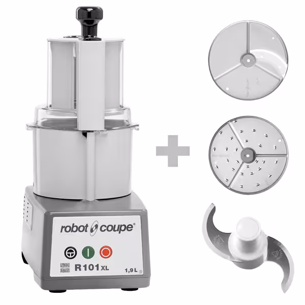 ROBOT COUPE | R 101 XL - universaalne köögikombain / köögiviljaviilutaja / lõikur - 1,9 liitrit - 450 W - 1500 p/min