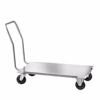 Transportna kolica - 610x1220 mm - s 1 policom - s ručkom