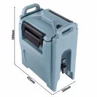 CAMBRO | ULTRA CAMTAINERS® - Izolirani dozator za pića - 10,4 litra - Škriljasto plava