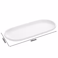 (6 komada) WMF | SYNERGY - tanjur - ovalni - 300x130 mm