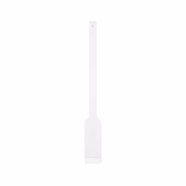 Spatula - PE - 40x90mm - Length: 750mm - White