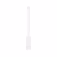 Spatula - PE - 40x90mm - Length: 750mm - White