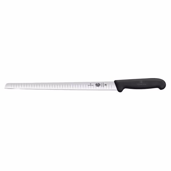 VICTORINOX | FIBROX - cuțit pentru somon cu margine festonată - lamă: 300mm 