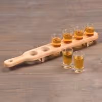 (5 adet) Shot Bardağı Tutucu - 6 bardak dahil